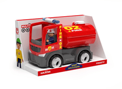 Efko MultiGO Fire, Cisterna s hasičem, auto s Igráčkem