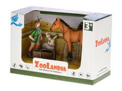 Mikro Trading Zoolandia farma set se zvířátky a doplňky