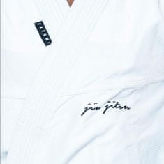 Tatami Fightwear Kimono na BJJ Tatami Elements Superlite Gi bílé + Bílý pásek zdarma