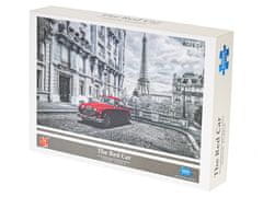 Mikro Trading Puzzle 70x50 cm Červené auto 1000 dílků v krabičce
