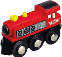 Maxim Parní lokomotiva, červená