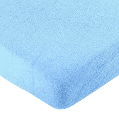 Tibex Froté prostěradlo modré, 180x200