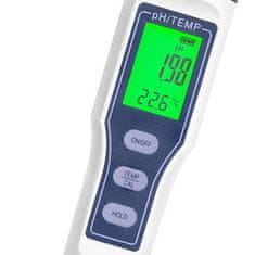 sapro Digitální vodní elektronický PH metr, měřák kvality vody 4v1 s LCD displejem