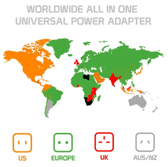 Alum online Univerzální mezinárodní adaptér pro cestovatele