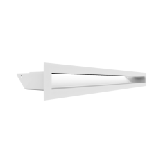 KRATKI Ventilační mřížka luft 6x60 bílá