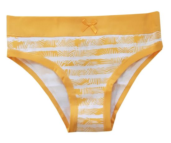 Andrie PS 2913 žluté dámské kalhotky Barva: žlutá, Velikost: S