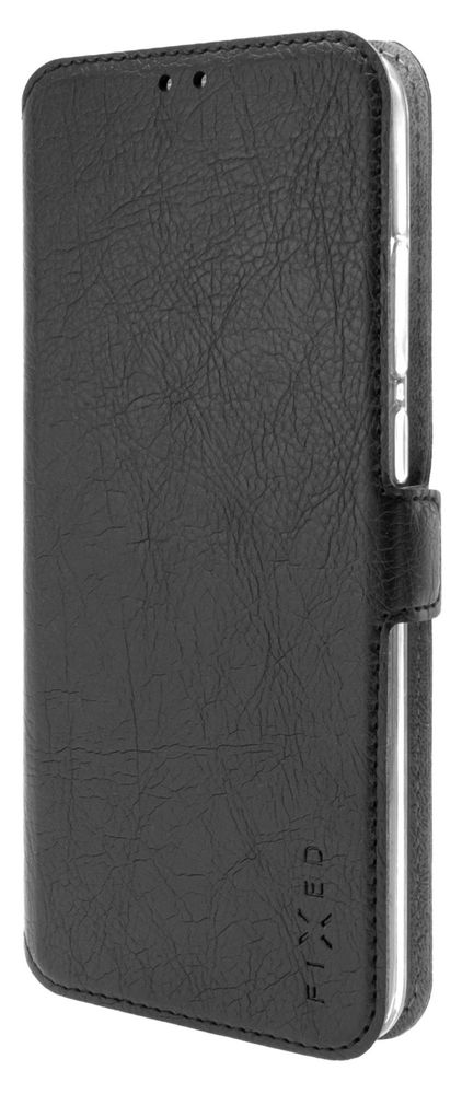 Levně FIXED Tenké pouzdro typu kniha Topic pro Motorola Moto G34 5G FIXTOP-1295-BK, černé