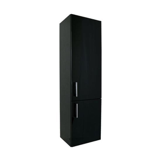 BPS-koupelny Koupelnová doplňková skříňka závěsná vysoká Emilio B V 40 - černá