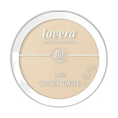 Lavera Kompaktní pudr Satin (Compact Powder) 9,5 g (Odstín 02 Medium)