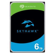 Pevný disk Skyhawk ST6000VX001 (6 TB ; 3,5"; 256 MB; 5900 otáček za minutu)