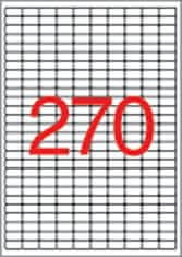 Apli Etiketa, 17,8 x 10 mm, snímatelná, zaoblené rohy, 6750 ks, 10197