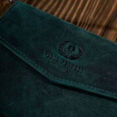 PAOLO PERUZZI Dámská Peněženka Vintage Box Green Kožená