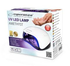 Esperanza Lampa na nehty UV LED Amethyst EBN005 54W bílá