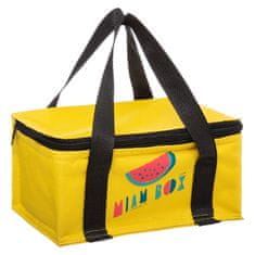 5five Snídaňová sada: termo taška + lunchbox, barva žlutá