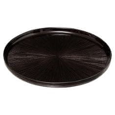 Secret de Gourme Dekorační talíř ASTRA, O 28 cm, černý