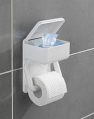 Maximex Držák na toaletní papír+ nádoba, 2 v 1