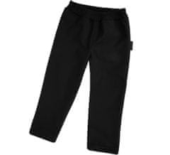 ROCKINO Dětské softshellové kalhoty vel. 128,134,140,146 vzor 8765 - černé, velikost 140