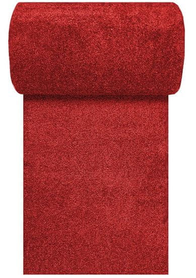 4sleep Běhoun koberec PORTOFINO červený Červená PORTOFINO 20/20/100 100 1cm až 1,9cm Jednobarevný