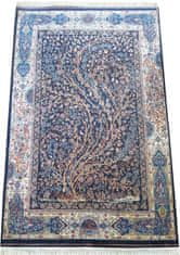 4sleep Kusový koberec QUM SILK 11 - modrý Modrá QUM SILK 60/60/120 200x300 Do 0,9cm Zvířatka