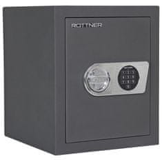 Rottner Toscana 50 EL nábytkový elektronický trezor antracit | Elektronický zámek | 35 x 42 x 38 cm