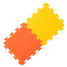 Yate PĚNOVÝ KOBEREC žlutá/oranžová 29x29x1,2 cm