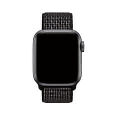 Apple Watch Sportovní provlékací řemínek Nike Černý 40mm
