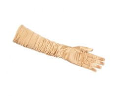 GoDan Dámské rukavičky zlaté 60cm