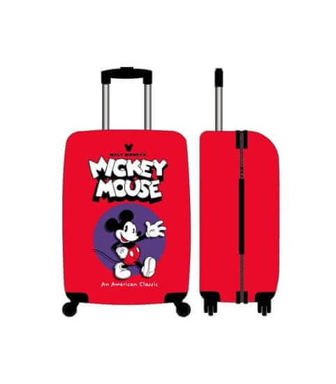 E plus M Cestovní kabinový kufr Mickey Mouse s kolečky I