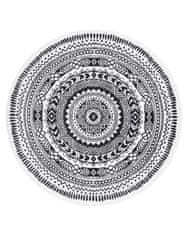 Dywany Łuszczów Kusový koberec Napkin grey kruh 100x100 (průměr) kruh