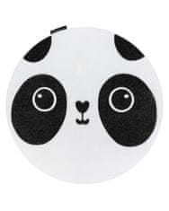 Dywany Łuszczów Dětský kusový koberec Petit Panda white kruh 120x120 (průměr) kruh