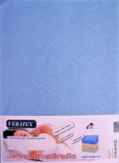 Veratex VERATEX Jersey prostěradlo postýlka 60x120 cm (č.21-sv.modrá)
