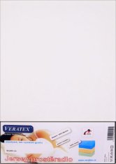 Veratex VERATEX Jersey prostěradlo 100x200 cm (č. 1-bílá)