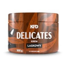 KFD NUTRITION krém Delicates 500 g s příchutí lískových oříšku a kakaa s křupinkami