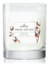Santini Cosmetics Luxusní svíčka Santini - Fresh Cotton, 200g