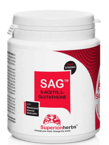 Superionherbs S-acetyl-L-Glutathion, SAG
