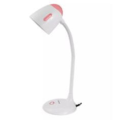 Northix Esperanza - Stolní lampa s ohebným ramenem - bílá/růžová 