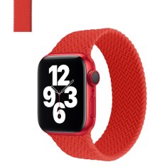 Silikonový řemínek pro Apple Watch 38-40mm, červená