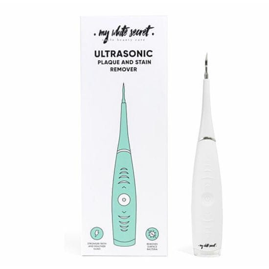 My White Secret Ultrazvukový čistič skvrn a zubního plaku Ultrasonic (Plaque and Stain Remover)