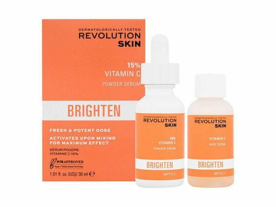 Revolution Skincare 30ml brighten 15% vitamin c powder