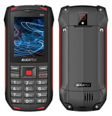Aligator R40 eXtremo Outdoor Dual SIM černo - červený