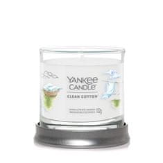 Yankee Candle Aromatická svíčka Signature tumbler malý Clean Cotton 122 g