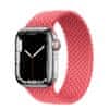 Silikonový řemínek pro Apple Watch 38-40mm, růžová