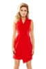 Dámské šaty 153-2 red - NUMOCO Červená XL
