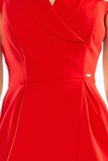 Numoco Dámské šaty 153-2 red - NUMOCO Červená XL