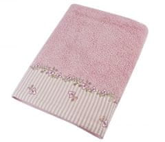 Isabelle Rose Bavlněný ručník osuška růžový 70 x 140 cm