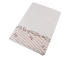 Isabelle Rose Bavlněný ručník osuška bílý 70 x 140 cm