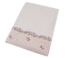 Isabelle Rose Bavlněný ručník bílý 50 x 100 cm