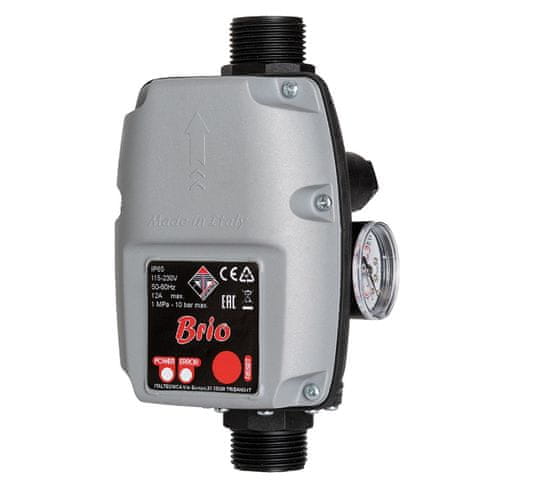 ITALTECNICA Průtok. spínač BRIO MT/Time, Auto restart, 12A, 230V s kabely