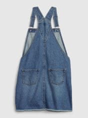 Gap Dětská džínová sukně s laclem XS