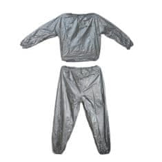 Master sauna oblek stříbrný - velikost L